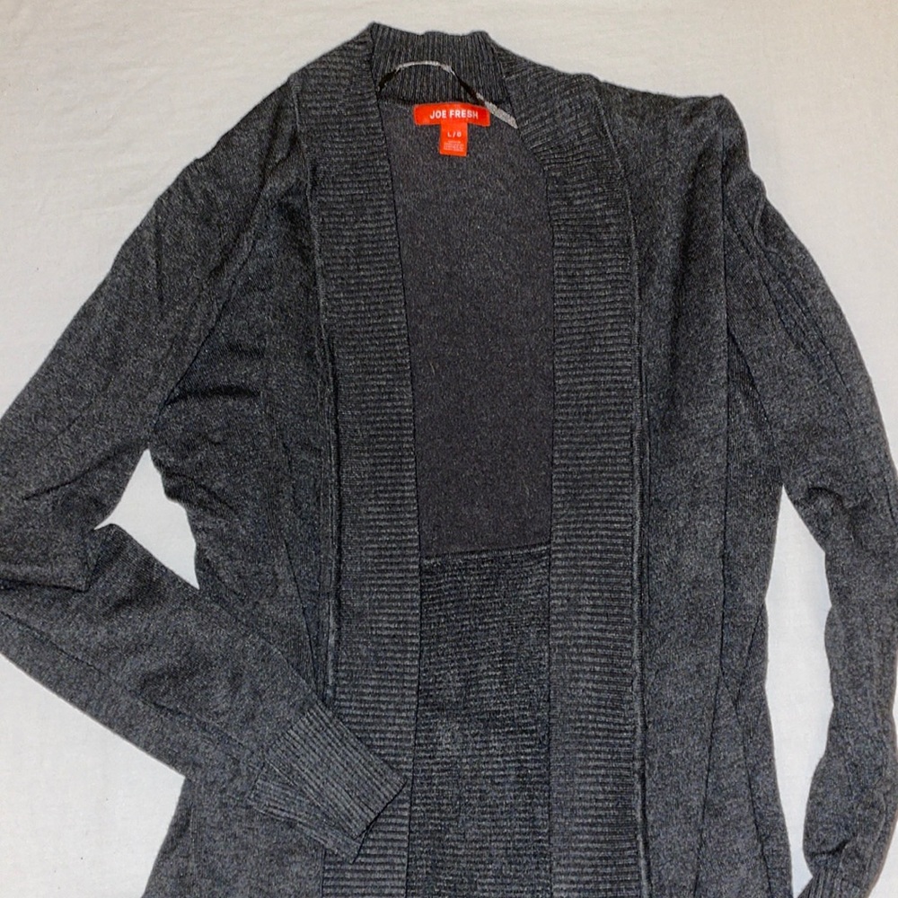 Joe Fresh Long Grey Sweater